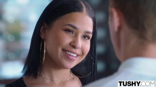 TUSHY Petite cutie Ryder Rey dreams of anal all day & nighton PornHD