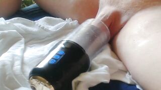 Sex toy fucked and sucked my soul with my cum