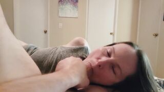 POV Amateur Wife Begging for Anal.