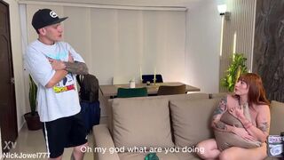 Devil Khloee is caught doing webcam! Fucked hard by her Brother!