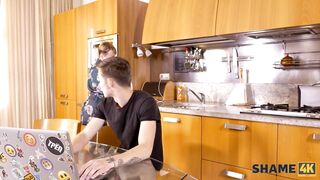 SHAME4K. Boy wants to fuck her neighbor and he finds a way to do it