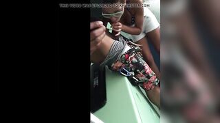 Friend Comes in During Blow Job