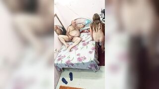 YOUNG GIRL GETS ALL WET WHEN SHE'S WITH THE OLD MAN