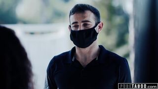 Cheating Scarlit Scandal Lets the Delivery Guy in During Pandemic