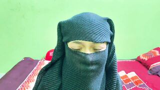 I warmed the bed with her