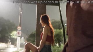 I took my dick out and jerked off at the bus stop next to a girl!