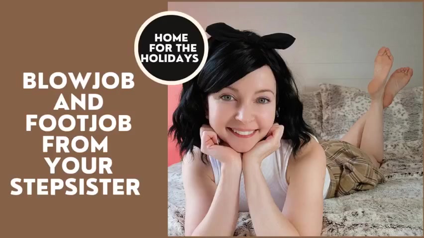 TheTinyFeetTreat - Blowjob and Footjob From Your step-sister