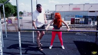 I teach a stranger how to do CrossFit and we end up fucking wildly.